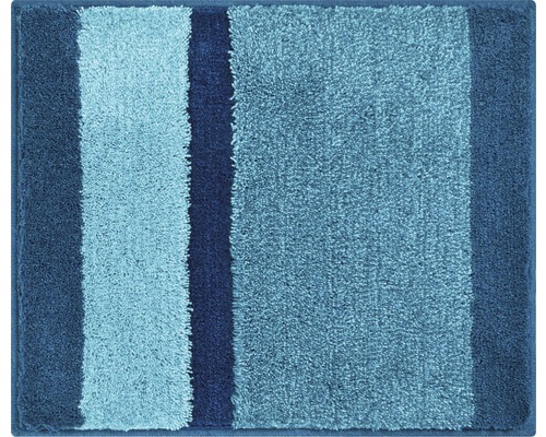Tapis de bain ROOM 50/60 cm sans découpe bleu bleu foncé