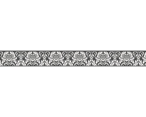 Bordüre 30389-3 Only Borders 9 selbstklebend Ornament schwarz weiss 5 m x 5 cm