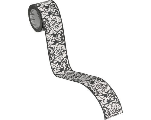 Dekoband mit floralem Muster auf Rolle