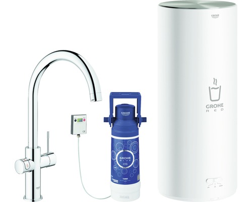Grohe Blue Wassersystem mit Armatur, Filter und Kühler