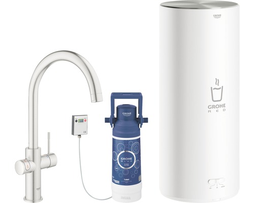 Grohe Red Küchenarmatur, Boiler und Wasserfilter