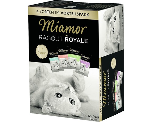 Nourriture pour chats Miamor Ragoût Royal Mix 12x100 g