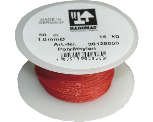 Haromac Maurerschnur rot 50 m Haromac Maurerschnur rot 50 m