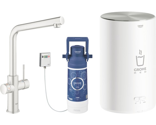 Grohe Blue Wassersystem mit Armatur, Filter und Kühler