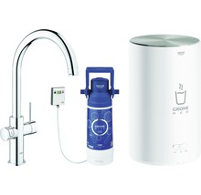 Grohe Küchenarmatur mit Wasserfilter und Boiler