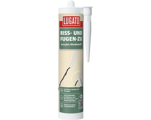 Lugato Riss und Fugen zu cartouche de mastic acrylique