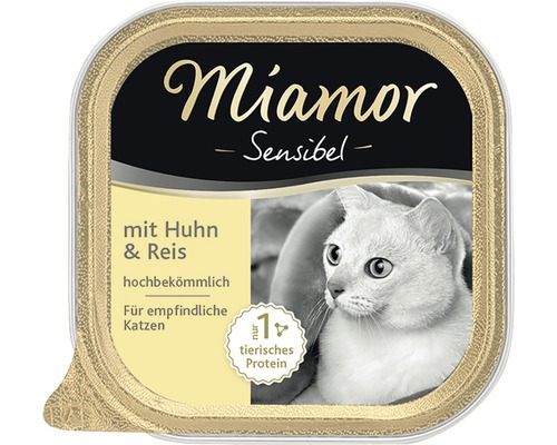 Katzenfutter Miamor Sensible Huhn und Reis 100 g