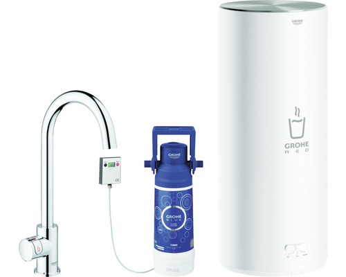 Grohe Wassersystem mit Armatur, Filter und Boiler