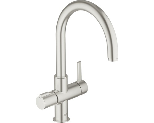 GROHE Red Duo Armatur supersteel 30033DC0