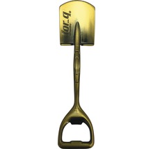 Ouvre-bouteille en forme de bêche avec logo For_q