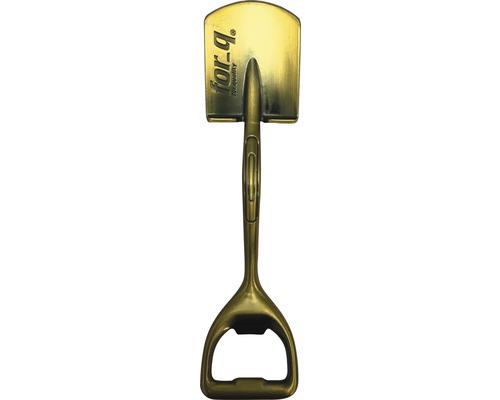 Décapsuleur for_q Ouvre-bouteille en forme de bêche avec logo For_q