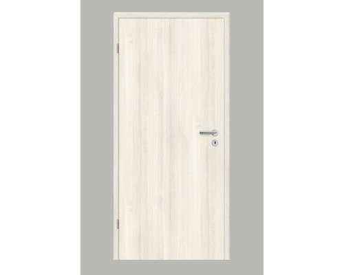 Porte de chambre Pertura Yori CPL Alpine longitudinal 86,0x198,5 cm à gauche