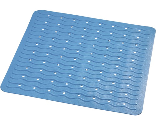 Tapis de douche Playa bleu 54x54 cm