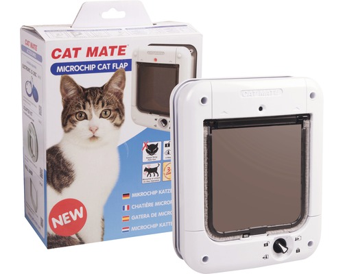 Cat Mate Katzentüre Microchip weiss