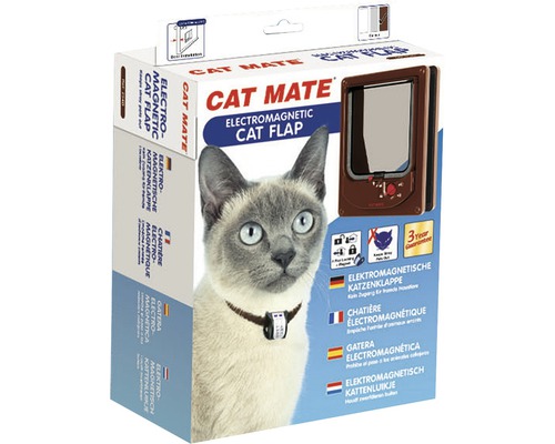 Katzentüre Cat Mate elektromagnetisch braun Katzentüre Cat Mate elektromagnetisch braun