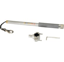 Fahrradleine WALKY Dog Plus mit Abstandshalter aus Metall ca. 37,5 cm und Quicklock Schnellverschluss