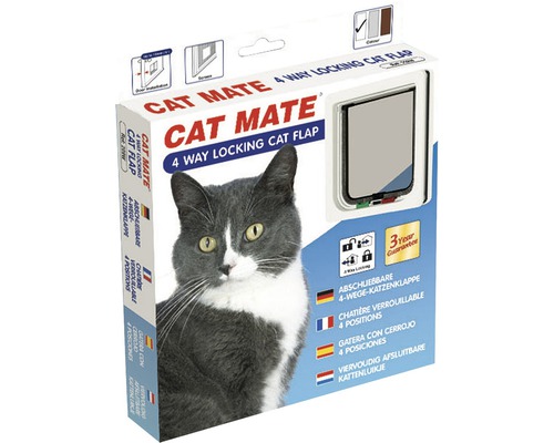 Katzentüre Cat Mate 4-Wege weiss Katzentüre Cat Mate 4-Wege weiss