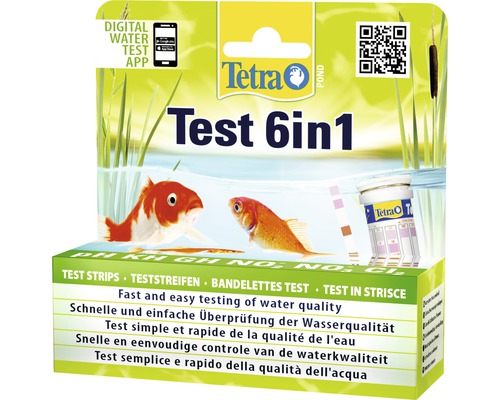 TetraPond Test de l'eau 6 en 1