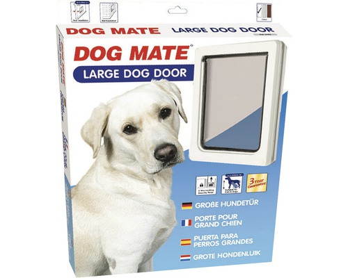 Hundetüre Dog Mate weiss large