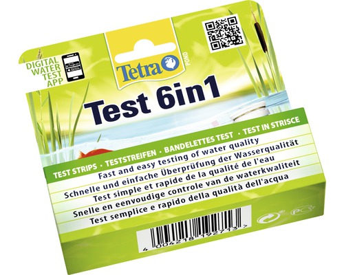 Tetra 6in1 Teststreifen zur Wasserqualitätsprüfung