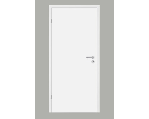 Porte intérieure Pertura Yori CPL blanc Rund 61.0x198.5 cm gauche