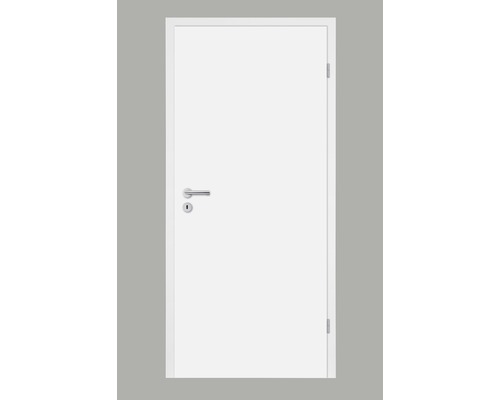 Porte intérieure Pertura norme CH Yori CPL blanc 80x201.5 cm droite