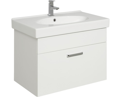 Lavabo avec armoire basse Pelipal Wiesbaden blanc