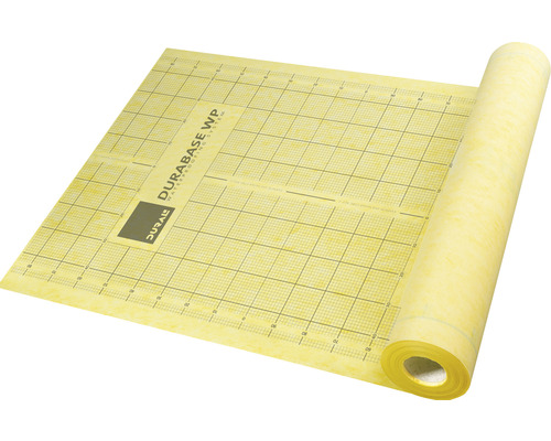 Natte d'étanchéité Durabase WP jaune en rouleau (marchandise au mètre)