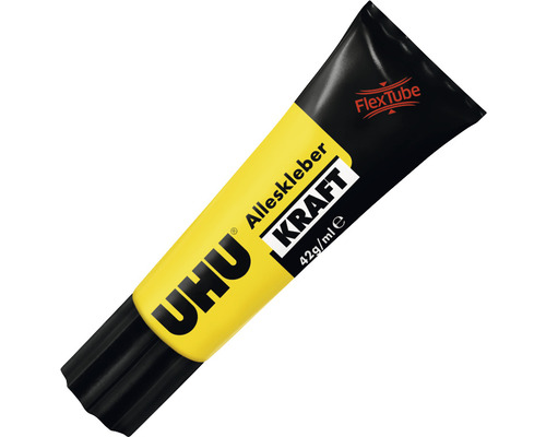 Colle universelle UHU forte transparente 42 g UHU colle universelle Kraft, tube de 42 grammes