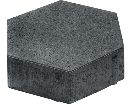 Pavé autobloquant Wabe hexagonal anthracite 24,8x21,5x8 cm