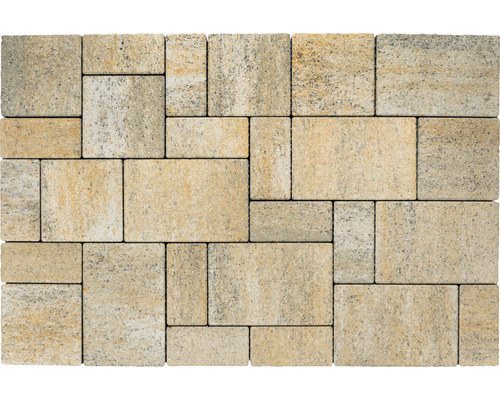 Pavés autobloquants de différentes tailles