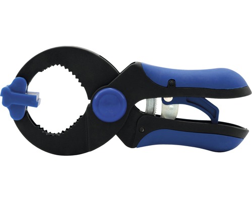 Pince à cliquet ronde Industrial 52 - 37 mm longueur 150 mm poignée bicomposant Serre-joint à ressort en plastique