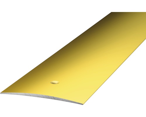 Profilé de jonction alu or perforé 40x1000 mm Profilé de transition doré avec trous de fixation