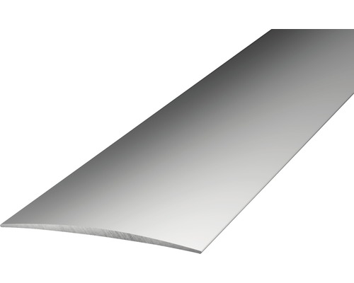 Barre de seuil Prinz alu argent autocollant 40 x 1000 x 4,6 mm Profilé plat en aluminium