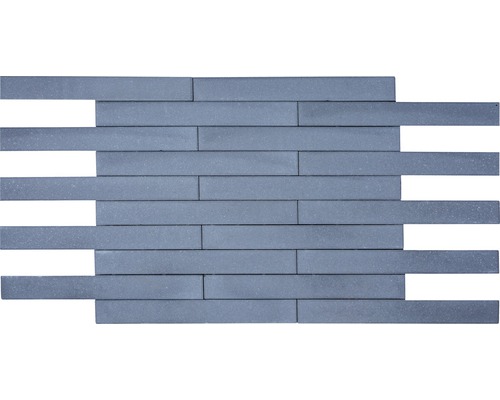 Carreaux de mosaïque avec des pierres grises rectangulaires