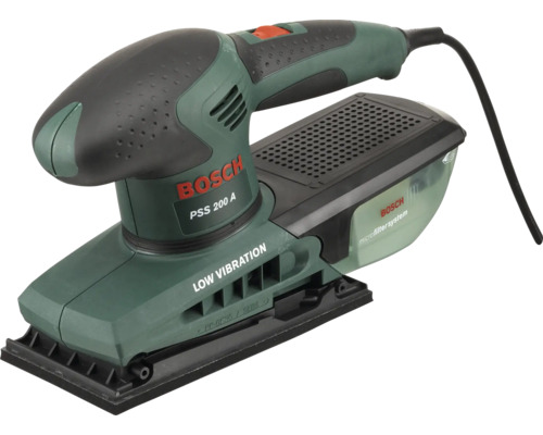 Bosch Ponceuse vibrante PSS 200 A avec feuille abrasive