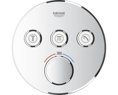 Robinet de douche avec thermostat GROHE Grohtherm SmartControl chrome 29121000