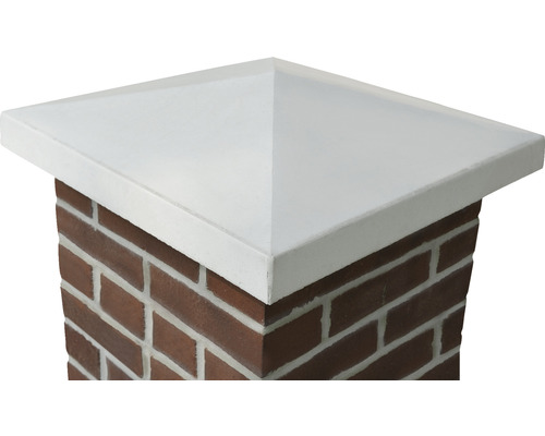 Couvre-pilier de clôture en béton pour mur