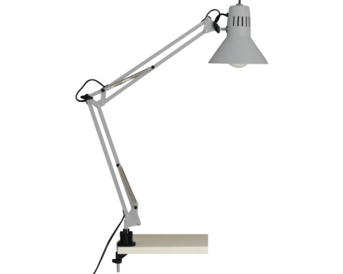 Lampe de bureau Hobby 1 ampoule argent