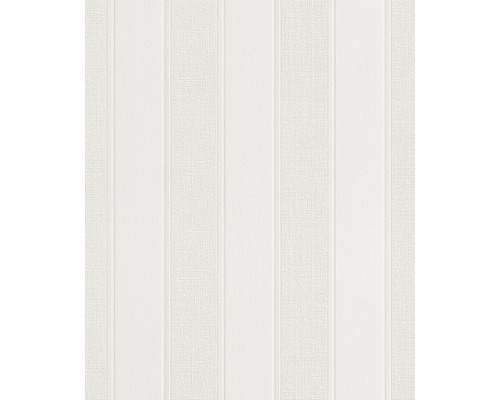 Vliestapete 141801 Wallton Streifen weiss Tapete mit Streifenmuster