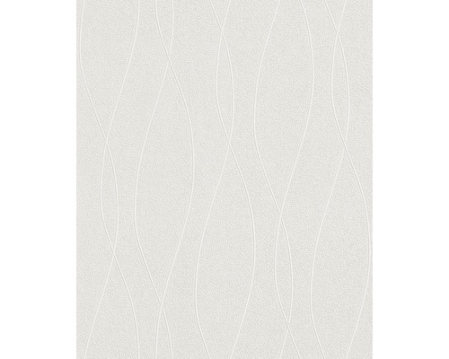 Papier peint intissé 142501 Wallton Rayures blanc