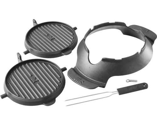 Weber GBS Systemgrillrost mit Grillrosteinsatz, Grillrahmen und Grillbesteck
