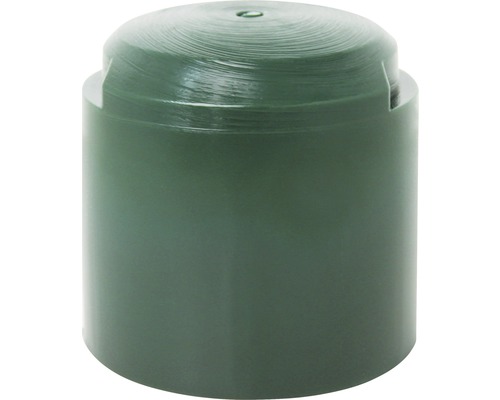 Outil de frappe ALBERTS pour poteaux en bois ronds d'un Ø max. de 80 mm vert Couvercle de poteau en plastique