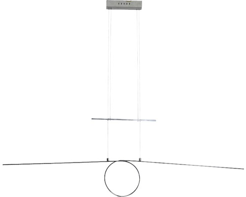 LED Pendelleuchte LOOP EEK A+ 24W chrom