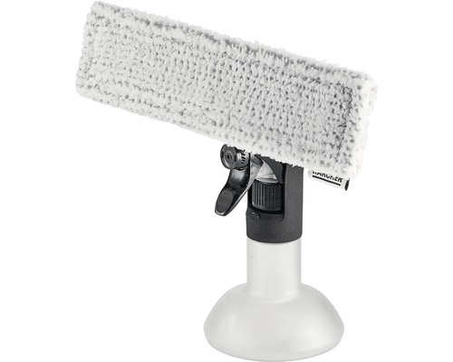 Fensterwischer mit Sprühflasche