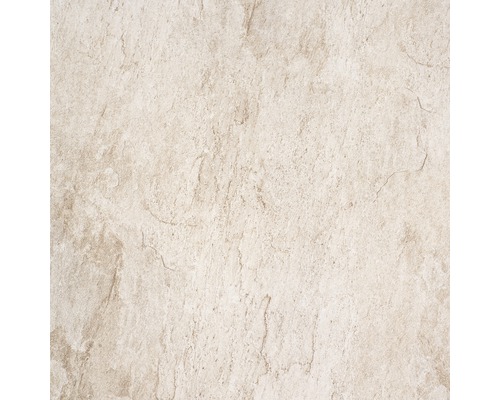 Nahaufnahme einer Bodenfliese mit Steindekor