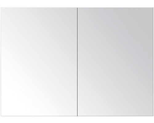 Spiegelschrank sanox Porto BxHxT 90x65x12 cm weiss