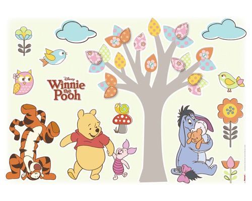 Sticker mural Disney Edition 4 Disney Winnie POOH NATURE 50 x 70 cm