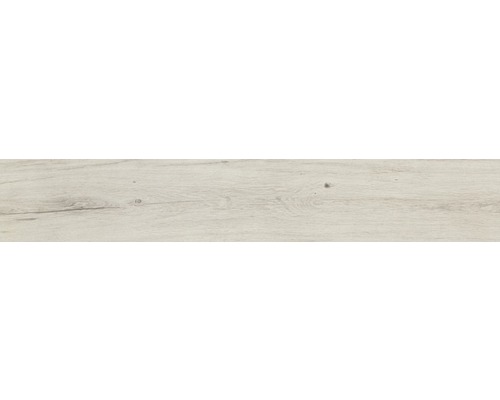 Carrelage pour sol Bricola blanc 20x120 cm