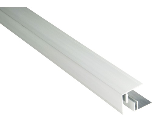 Konsta Seitenabschluss Aluminium 41x45x2500 mm Aluminiumprofil